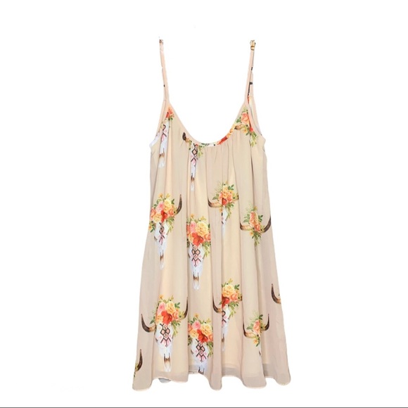 Show Me Your MuMu Dresses & Skirts - Show Me Your Mumu Cow Skull Frina Mini Dress